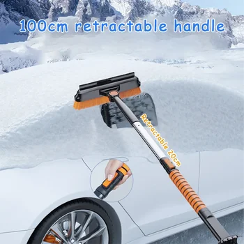 1 Nustatykite automobilio stiklą Žiemos ledo šalinimo šepetys Kastuvas Įrankiai Ištraukiamas automobilio sniego stiklo valiklis Valiklis Valymo įrankis Plovimo priedai