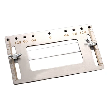 1 PCS rankenos atidarymo ieškiklis sidabro nerūdijančio plieno montavimo durų rankena Mažų spintelių pagalbiniai įrankiai