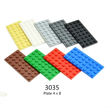 1 vnt Pastatų blokai 3035 Plokštė 4 x 8 kaladėlių kolekcijos Birus modulinis GBC žaislas aukštųjų technologijų MOC rinkiniui
