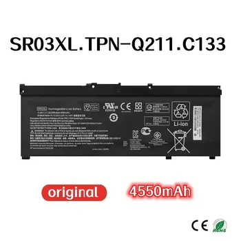 100%original 4550mAh HP SR03XL TPN-Q193 Q211 C133 C134 15-DC0004/0005/0006/0007/0008/0009/0011/0013/0014TX nešiojamojo kompiuterio baterija