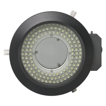 120 lempos karoliukai 62mm skersmens žiedinė poliarizuota lempa su poliarizatoriumi LED mikroskopas poliarizuotas apšvietimas šviesos šaltinis 110-240V