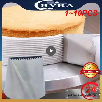 1~10PCS Kremo purkštukai Konditerijos įrankiai Tortų dekoravimas Konditerijos krepšys Nerūdijančio plieno tortas Antgalis Kepykla Konditerijos įranga Virtuvė