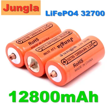 4PCS originalus 32700 12800mAh 3.2V lifepo4 įkraunama baterija Profesionali ličio geležies fosfato maitinimo baterija su varžtu