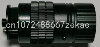 84VIS optinio pluošto fokusavimo objektyvas SMA905 taškinis reguliuojamas 0,5 mm trumpo atstumo kolimacija vienodas iškraipymas mažiau