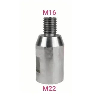 adapterio jungtis vyriškas M22 Vidinis sriegis M16 elektrinėms gręžimo staklėms naudoti Dimaond šerdies bitus