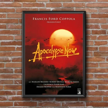 Apokalipsė dabar Klasikinis filmo plakatas Drobės spausdinimas Pagrindinis Sienų tapyba Dekoravimas (be rėmelio)