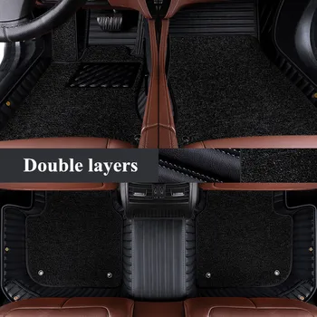 Aukšta kokybė! Individualūs specialūs automobilių grindų kilimėliai, skirti Lexus LX 470 2008-1998 5 sėdynių vandeniui atsparūs dvisluoksniai kilimai, skirti LX470 2006
