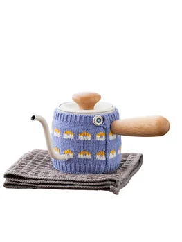 ausis kabantis kavos puodelis mini rankomis malama kava virimo puodelio megztinis