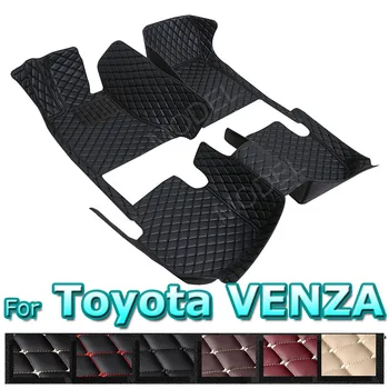 Automobiliniai grindų kilimėliai Toyota VENZA 2009 2010 2011 2012 2013 2014 2015 2016 2017 Custom auto foot Pads automobilio kiliminė danga