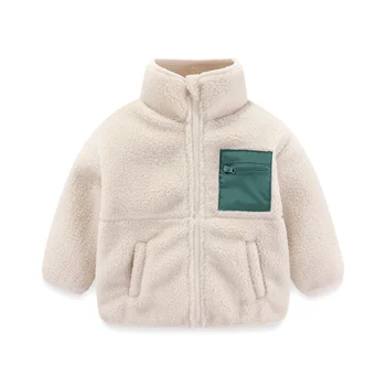 Boys Coat Jacket Cotton Windbreak 2024 Vintage Warm Plus Thicken Sportinis kostiumas Pavasario rudens mokyklos vaikų drabužiai
