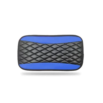 Car Center Console Cushion Pad, universali vandeniui atspari ir nuo įbrėžimų apsauganti porankių pagalvėlės dangtelio apsauga - mėlyna