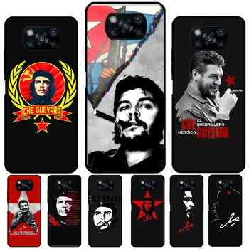 Che Guevara rūkantis cigaras Xiaomi 13 11T 12T Pro 12X 12 Lite dėklas, skirtas POCO F5 X3 X5 Pro F4 X4 GT C40 M5s F3 Coque