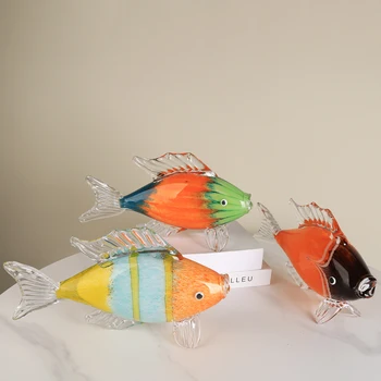 Didmeninis sublimacinis stiklas pasirinktinės formos žuvies ornamentas