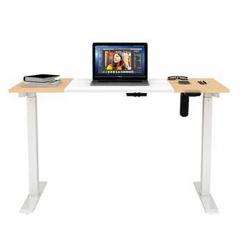 Elektrinis sėdimojo stalo aukštis reguliuojamas sėdėjimo prie stovo stalų aukštis reguliuojamas kompiuterio stalas