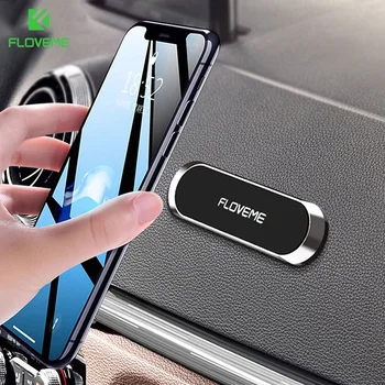 Floveme magnetinis automobilinis telefono laikiklis automobilio laikiklyje Dashboad Įklijuoti telefono stovą Universalus GPS palaikymas iPhone Samsung Xiaomi Huawei
