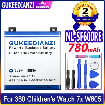 GUKEEDIANZI Baterija NL-SF600RE 780mAh 360 vaikiškam laikrodžiui 7x W805 Digital Bateria