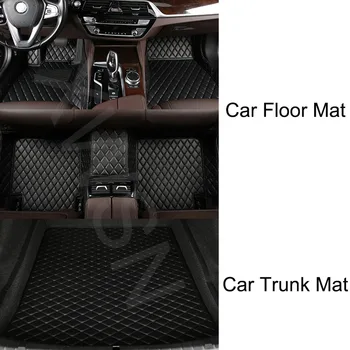Individualizuotas automobilio grindų kilimėlis Mercedes Benz A klasei W169 2009-2012 W176 W177 Interjero detalės Priedai Kilimas Automobilio bagažinės kilimėlis