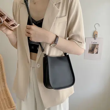Japoniško stiliaus krepšys per petį Madingas telefono aksesuaras PU odinis mobiliojo telefono krepšys Užtrauktukas Crossbody krepšys Moteris Mergina