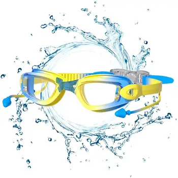 Jaunimo plaukimo akiniai Nardymo ir plaukimo akiniai Nėra nesandarūs Platus vaizdas Reguliuojamas dirželis Apsauga nuo rūko Anti UV Vaikai Plaukimo akiniai Jaunimas