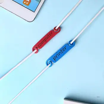 kabelio etiketės lipdukas Vandeniui atsparūs tinklai PC laidas kabelio kaklaraiščio žymeklis žymėjimo organizatoriai Žymos Valdymo įrankis Etiketės lipdukas