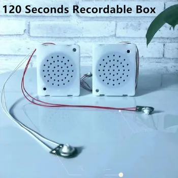 Kalėdų dovana 120s įrašomas balso modulis Muzikos dėžutė Garso įrašymo įrenginys Garso lustas Garso dėžutė pliušiniam žaislui įdaryti