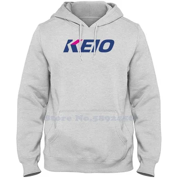 Keio korporacijos logotipas Madingas džemperis su gobtuvu su gobtuvu Aukščiausios kokybės grafiniai 100% medvilniniai džemperiai
