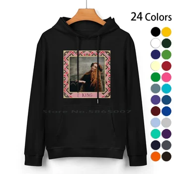 King-Florence And The Machine Pure Cotton Hoodie Sweater 24 Colors Florence And The Machine King Florence Welch Lungs