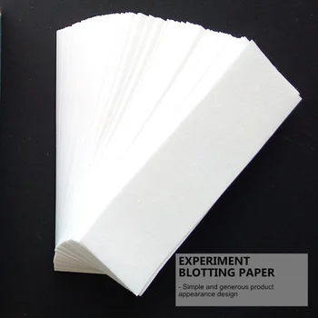Kokybinis filtravimo popierius 600vnt Chromatografinio popieriaus juostelės Kiekybinis filtravimo popierius