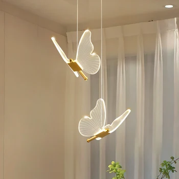 LED drugelio pakabuko žibintai Šiaurės šalių patalpų apšvietimas pendente iluminação Modernus pakabinamas šviestuvas Svetainės apdaila Lubų apšvietimas