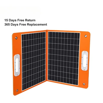Lengvas ir patogus saulės kolektorius mažas mobiliojo telefono įkroviklis 60W kempingo generatorius