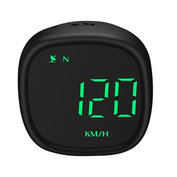 M30 Universalus HUD GPS spidometras Automobilio laikrodis Elektroninis kompasas Žalia šviesa Nuovargio vairavimo priminimas automobilio motociklui