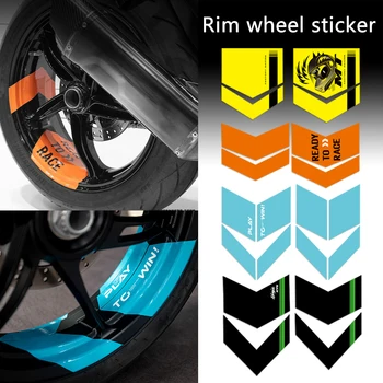 Motociklų lipdukai Rato ratlankio lipduko logotipas YAMAHA KAWASAKI KTM BMW HONDA CFMOTO Decals