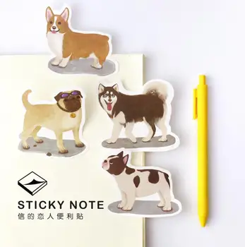 My Dear Home Pet Dog Memo Notepad Notebook Memo Notebook Stick Self-Sticky Sticky Bookmark Reklaminės dovanų kanceliarinės prekės
