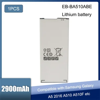 Originali pakaitinė baterija EB-BA510ABE skirta Samsung Galaxy A5 2016 Edition A510 A510F A5100 A510M A510M/DS 2900mAh