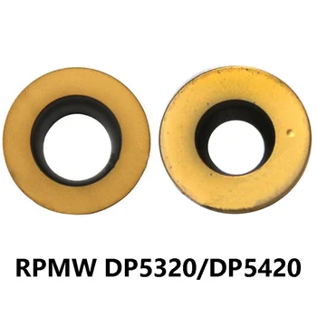 Originalūs RPMW RPMW1003 RPMW1204 MO MR DP5320 DP5420 metalo tekinimo tekinimo staklės CNC frezavimo karbido pjaustytuvo įdėklai