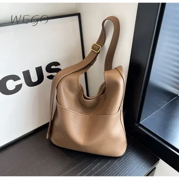 Retro moteriškų rankinių krepšys 2023 m. Naujos mados korėjietiškas krepšys Casual Large Talpa Underarm Bag