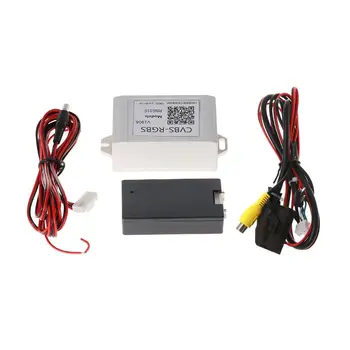 RGBS BOX adapteris antrinės rinkos galinio vaizdo kamera CVBS į RGB keitiklis Adapteris VW skirtas RCD510 RNS510