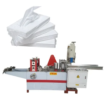 Servetėlių lankstymo mašina Fasial audinių servetėlių pakavimo mašina popieriaus servetėlių pakavimo mašina