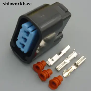 shhworldsea 30set 3P 6189-0728 automobilio jungtis Honda uždegimo ritės kištukui, automobilio lizdas 2.0mm