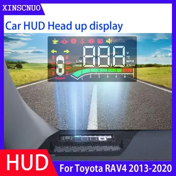 skirta Toyota Wildlander/RAV4 2013-2017 2018 2019 2020 OBD Car HUD Head Up ekrano projektoriaus priekinis stiklas