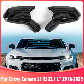 Suporuokite ABS automobilio pusės galinio vaizdo veidrodžio dangtelio dangtelius Korpuso apdaila tinka Chevy Camaro SS RS ZL1 LT 2016-2021 Priedai