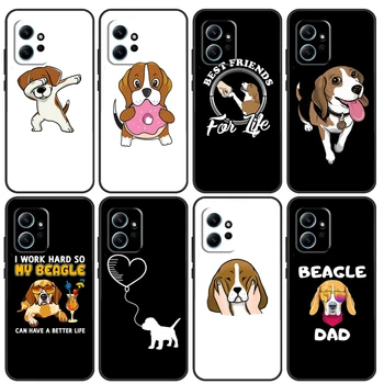 The Beagles Funny Cartoon Dog Case For Xiaomi Redmi 13C 12C 9C 10C 12 Cover For Redmi Note 10 9 8 11 12 Pro 12S 11S 10S