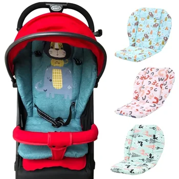 Universal Baby Cotton Stroller Cushion Safety Seat Pillow Highchair Walker Thickened Pad Toddler Seat Mat Pushchairs Accessories