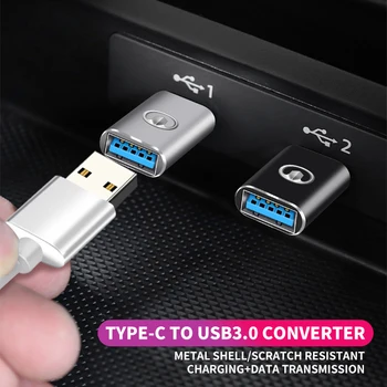 USB 3.0 C tipo OTG adapteris C tipo USB C vyriškas į USB moteriškas keitiklis puikiam sieniniam užvedimui H2 H6 H7 H8 H9 H2S M6 C50 priedai
