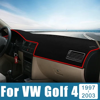Volkswagen VW Golf 4 MK4 1997 1998 1999 2000 2001 2002 2003 Automobilio prietaisų skydelio dangtelis Venkite šviesos pagalvėlės Anti-UV kilimas neslystantis kilimėlis