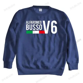 Vyriški džemperiai pavasario rudens viršūnės Man crew džemperis su kaklu ALFAROMEO BUSSO V6 vyriški shubuzhi gobtuvai prekės ženklo gobtuvų su gobtuvu drop shipping
