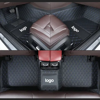 WZBWZX Custom Leather Car Floor Mat100% For Rolls-Royce Ghost Phantom Auto Styling Automobilių aksesuarai Automobilių aksesuarai Automobilių stilius